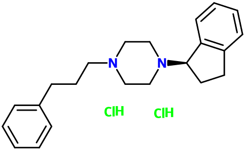 (image for) MC085113 1-(R)-Indan-1-yl-4-(3-phenylpropyl)piperazine dihydrochloride